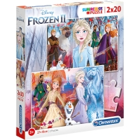 Frozen Puzzle 2x20 Teile